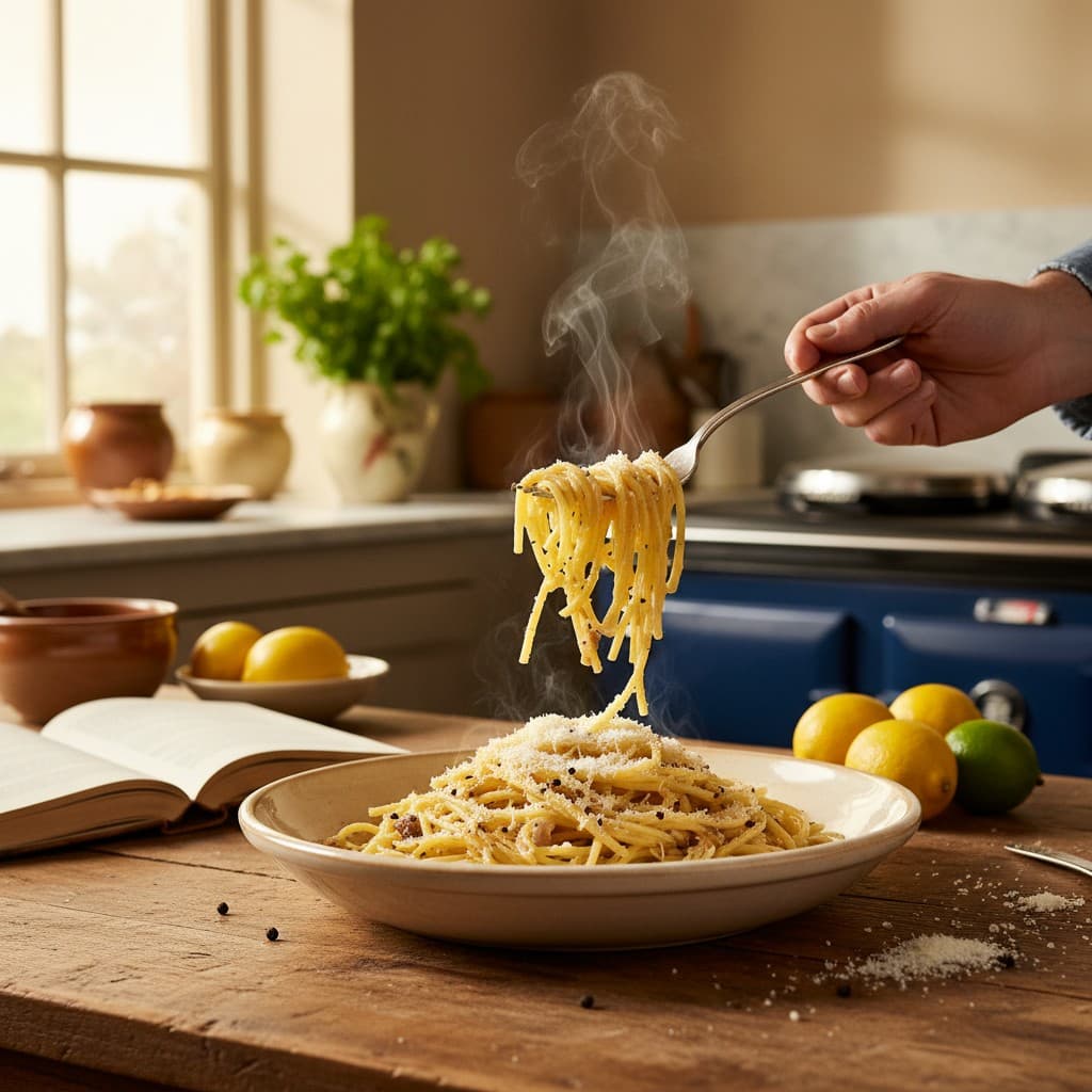 Jamie Oliver's Classic Carbonara